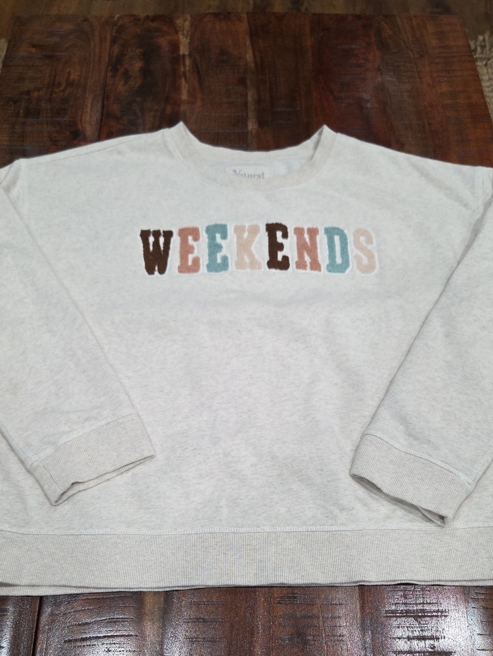 WEEKENDS Crewneck Sweatshirt